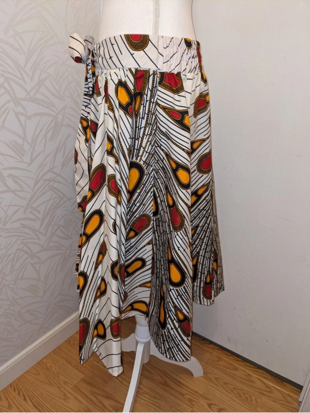 Colorful Patterned Women's Skirt - Picture 2 of 7